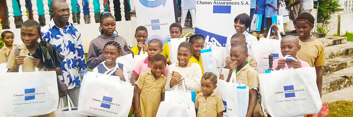 CHANAS ASSURANCES S.A prime l’excellence Scolaire dans la région du NKAM